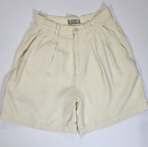 Tommy Bahama Womens‎ Silk Shorts Size 4 Butter Yellow Pleated